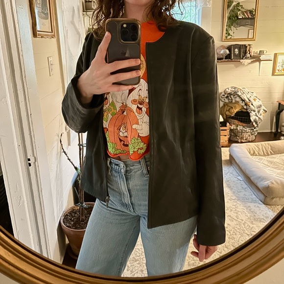 Black Leather Jacket - Picture 4 of 6